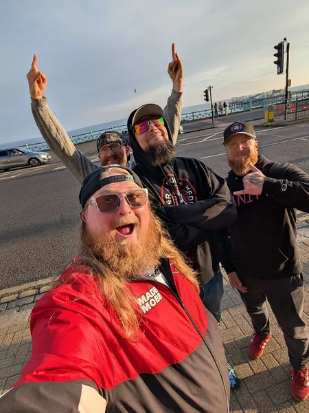 Meeting Willsy in Brighton for the first time!