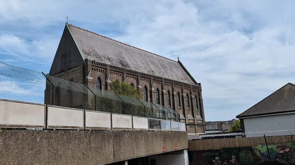 The church from Swan Song.