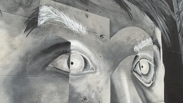 The Ren Mural Up Close