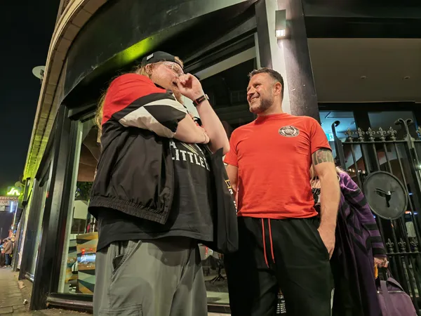 Thundy with Disco Doc (photo cred: Willsy)