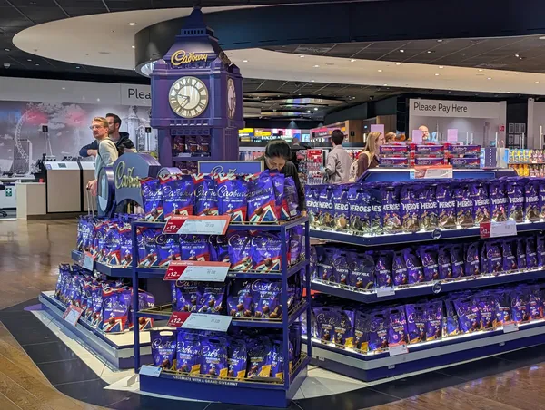 Cadbury stand at Heathrow Airport