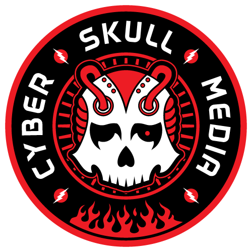 Cyber Skull Media Logo: Emblem